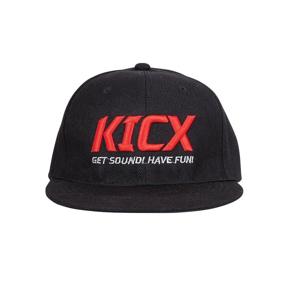 Кепка KICX черная снэпбэк
