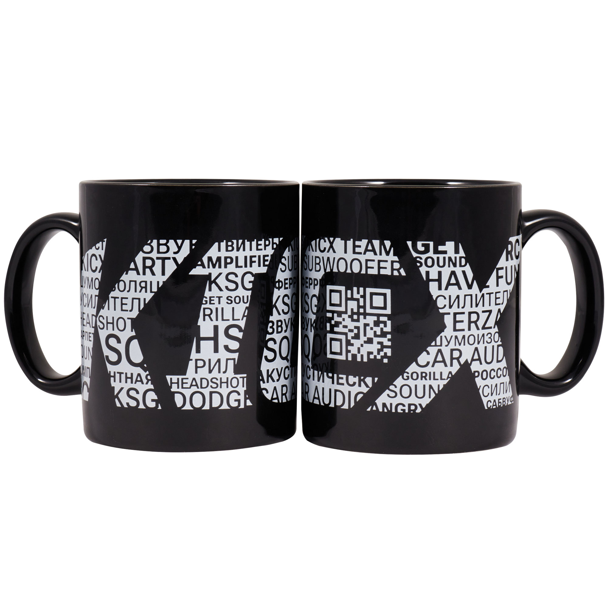 Кружка KICX черная