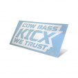 Наклейка  In Low bass we trust