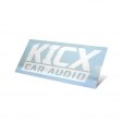 Наклейка Kicx CarAudio