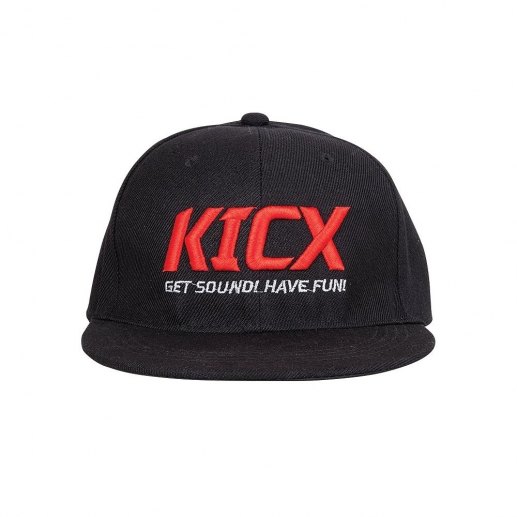 Кепка KICX черная снэпбэк