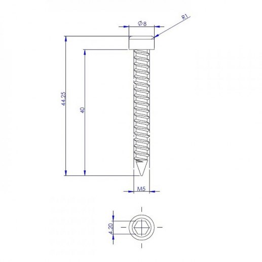 KSR-M5x40-400