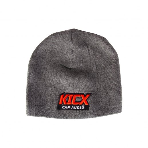 Шапка KICX Car Audio серая