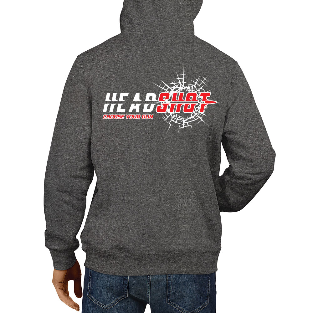 Толстовка HeadShot серая 